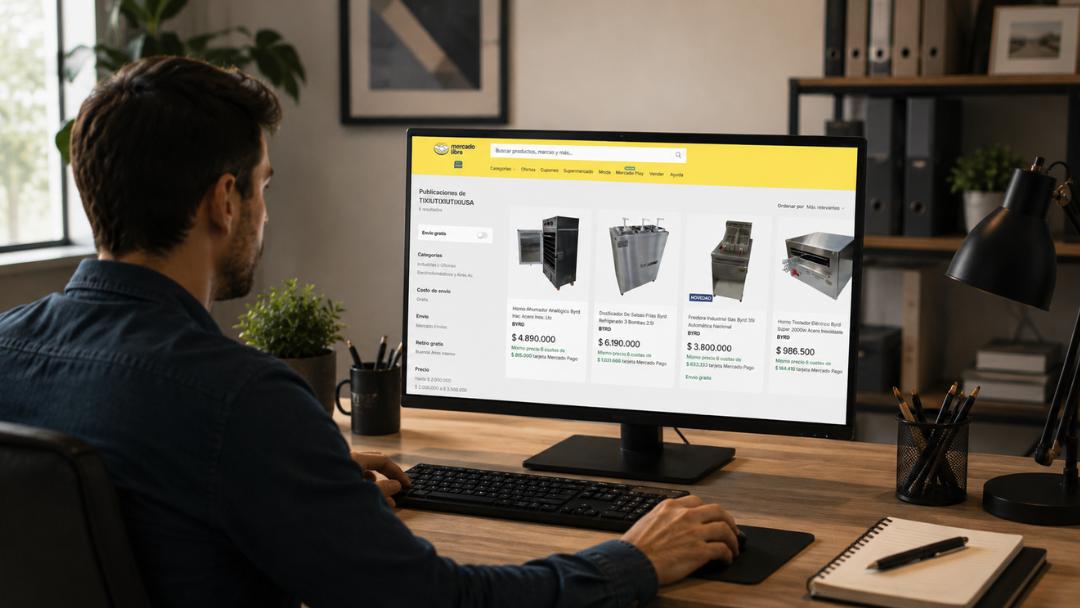 BYRD suma un nuevo canal de venta en Mercado Libre BYRD® suma Mercado Libre como nuevo canal de venta para sus equipos gastronómicos e industriales